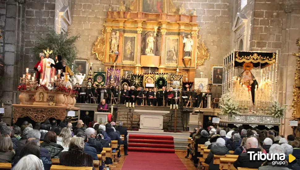 El perdón marca el Sermón de las Siete Palabras de la Semana Santa de Ávila