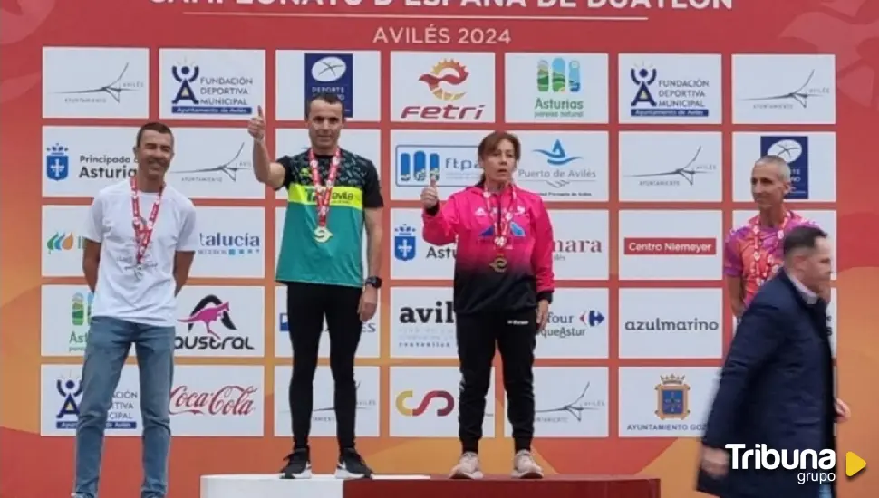 Dos podios para Ávila en el Nacional de Duatlón