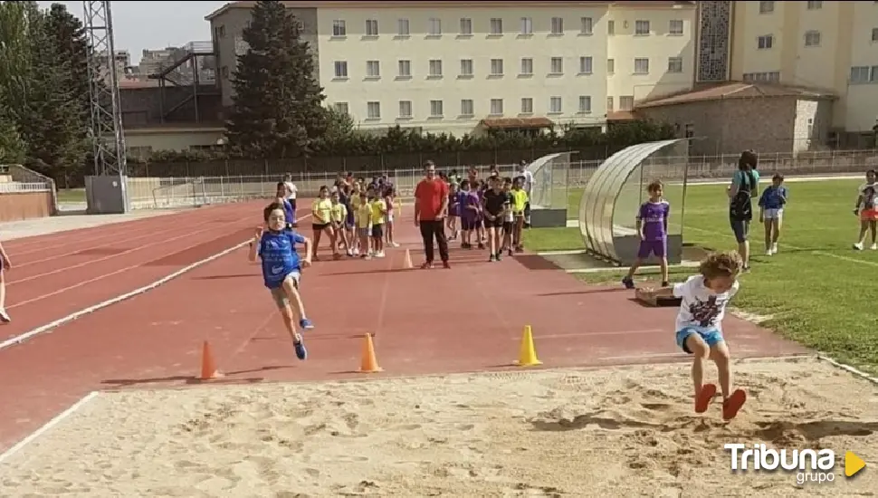 Ávila acoge la final provincial de Atletismo de los Juegos Escolares de la Diputación