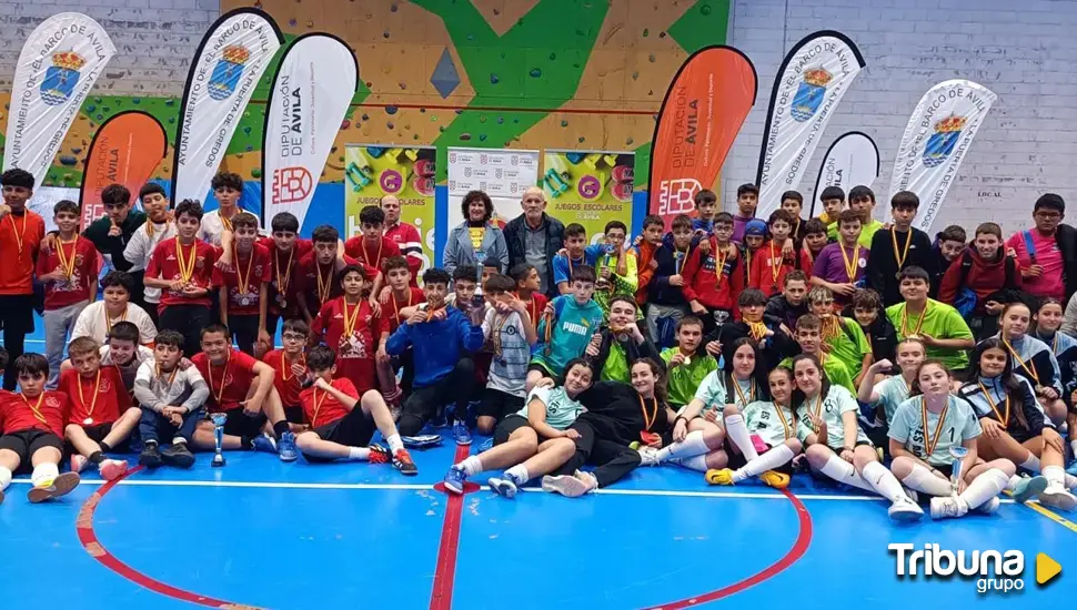 El Barco de Ávila acogió la final de Fútbol Sala de los Juegos Escolares