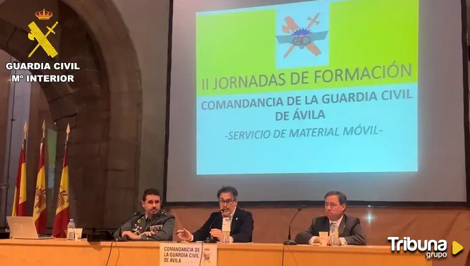 Formación en vehículos híbridos y eléctricos para la Guardia Civil de Ávila