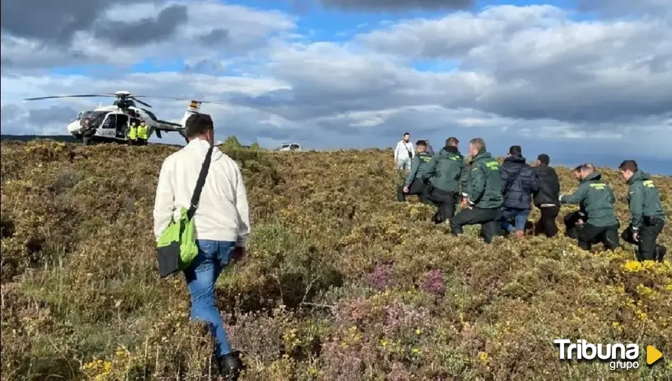 Continúa la búsqueda del desaparecido en Navaluenga