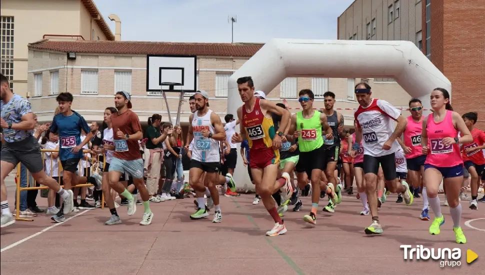 Éxito en la IX Carrera Solidaria del Colegio Amor de Dios de Arévalo