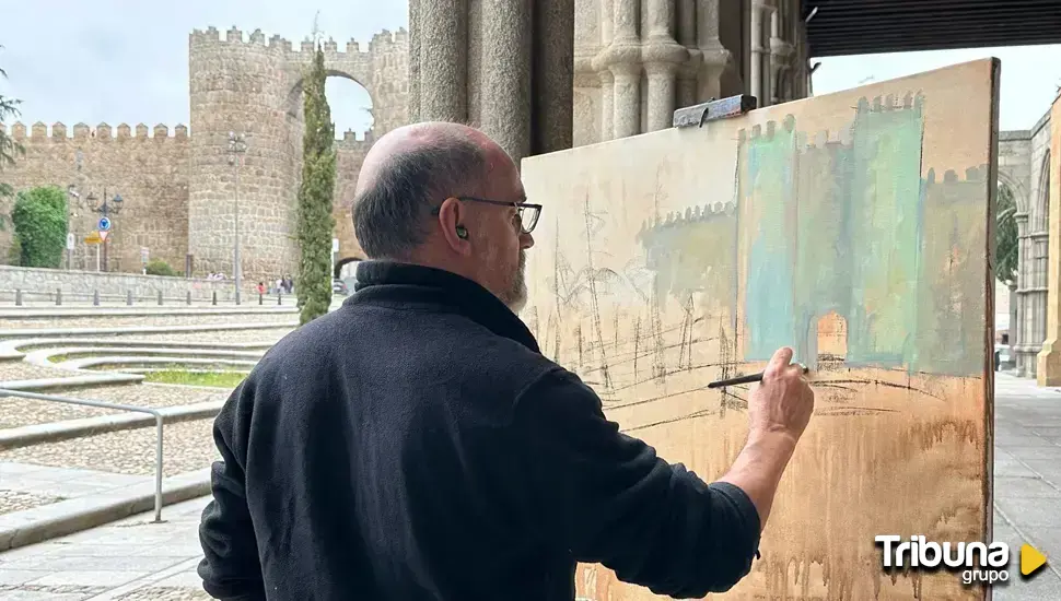 Cerca de 250 artistas "pintan" las calles de Ávila