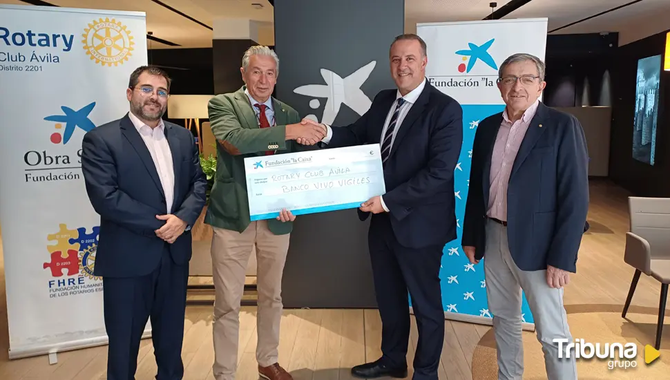 Rotary Club Ávila recibe el apoyo de la Fundación 'La Caixa' para el proyecto 'Vigiles'