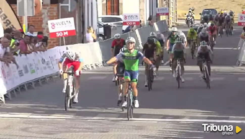 El asturiano Jorge González se lleva la primera etapa de la Vuelta a Ávila