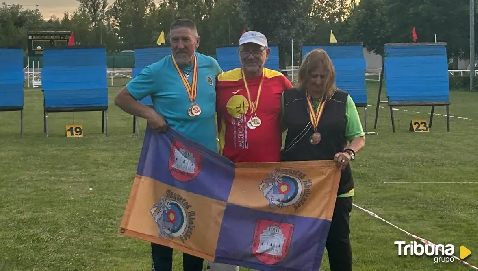 Once medallas para los arqueros abulenses en el Regional absoluto de León