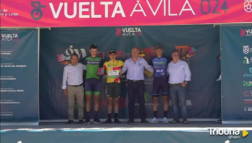 Álex Díaz se adjudica la 48 Vuelta Ciclista a Ávila