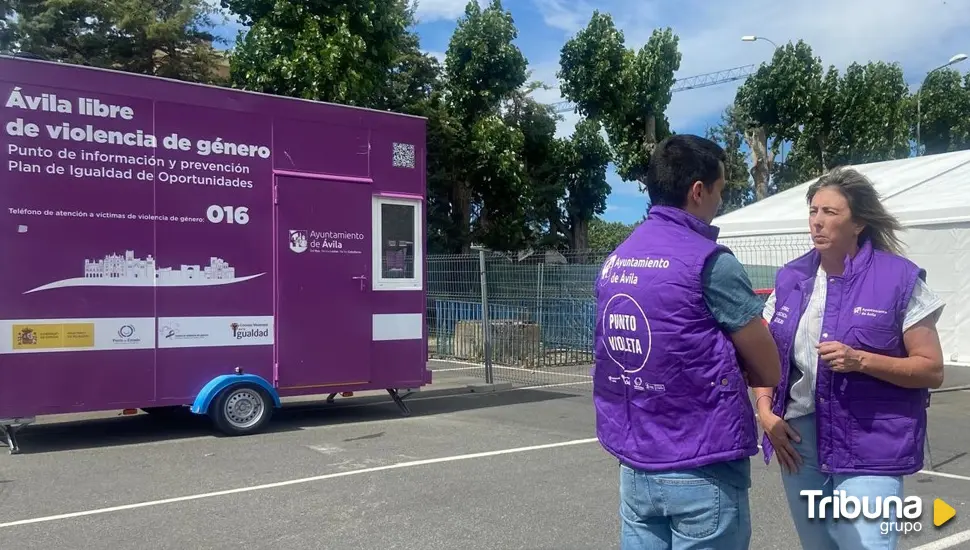 Punto Violeta en el Recinto Ferial de Ávila