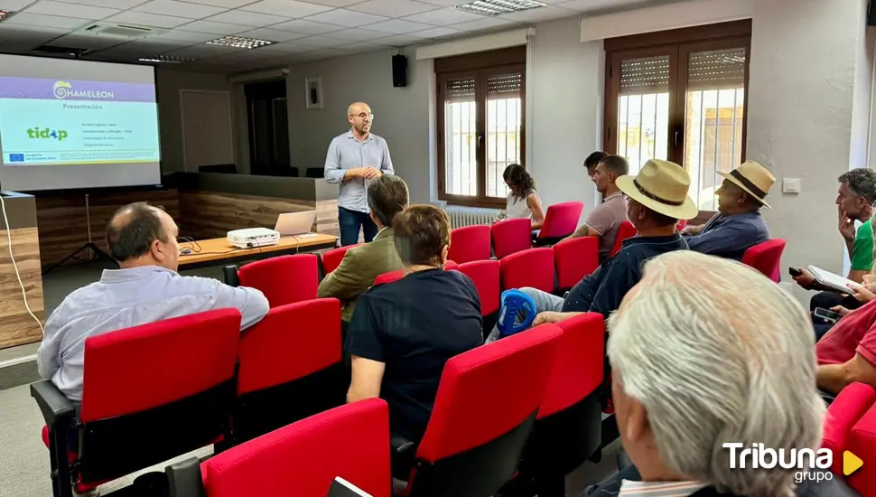 Jornada de aplicación de drones sobre viñedos en Cebreros