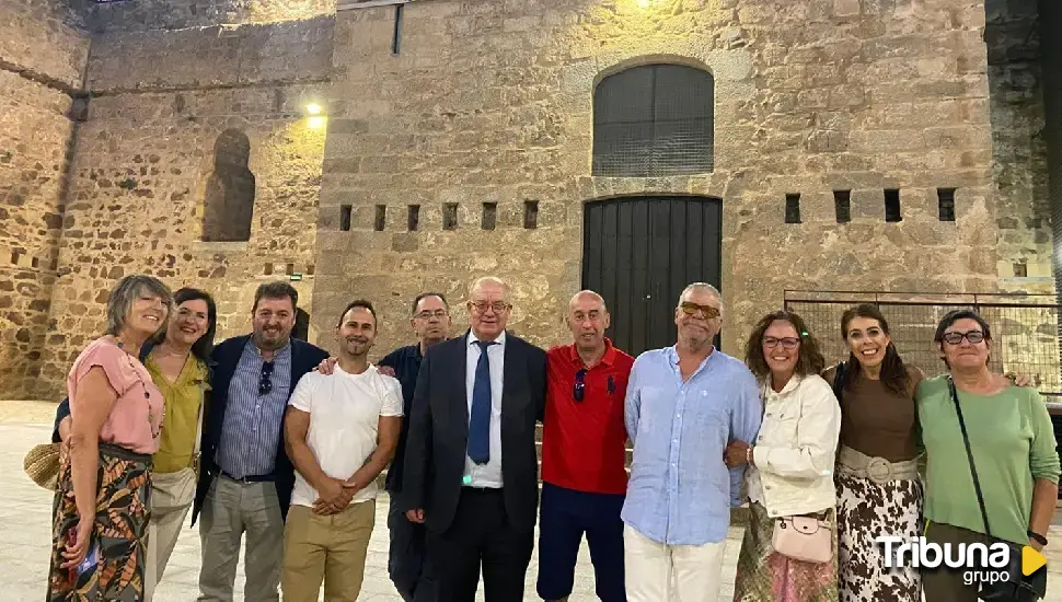 Inauguración de la rehabilitación del Castillo de Valdecorneja en Barco