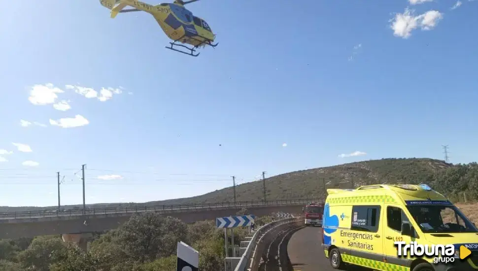 Fallece una persona en una colisión frontal entre dos turismos en El Tiemblo