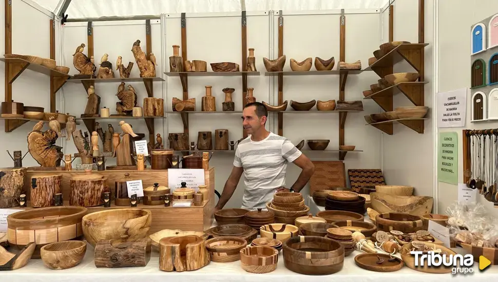 Productos artesanos y sostenibles en la XL Feria de Artesanía de Ávila