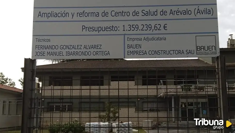 "Esperamos que los usuarios del Centro de Salud de Arévalo tengan sus obras en la mayor brevedad posible"  