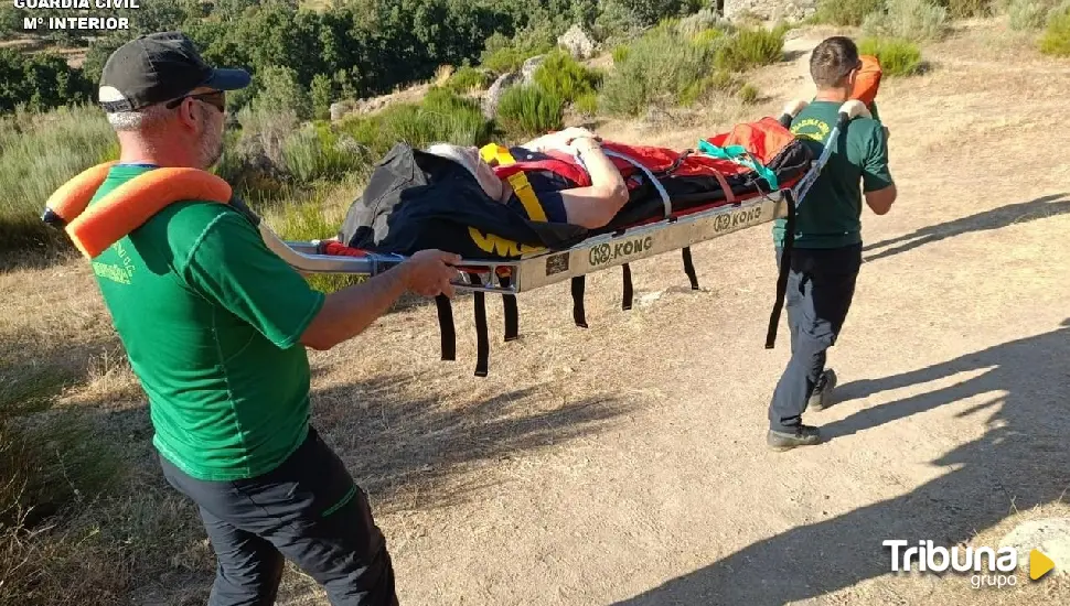 Rescate a una senderista de 76 años en la zona conocida como Charco de la Rana