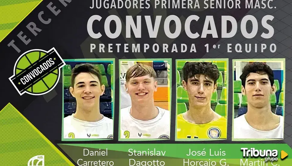 Cuatro canteranos del Óbila realizarán la pretemporada con el primer equipo