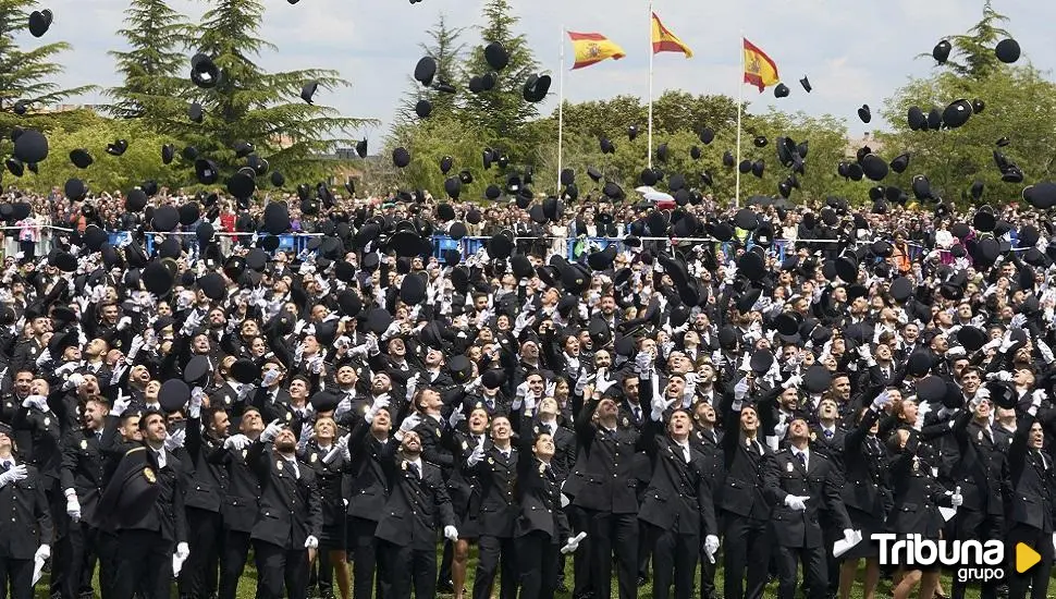 Casi 2.700 futuros policías comienzan su formación en la ciudad