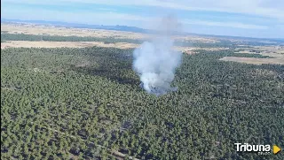 Declarados dos incendios en El Bohodón y Solana de Ávila