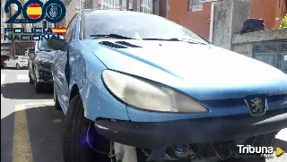 Detenida tras sufrir un accidente con un coche robado