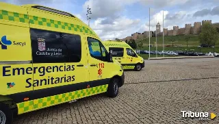 Las ambulancias siguen a la intemperie en Ávila