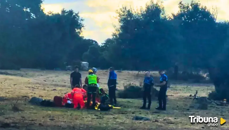 Herido un joven ciclista en el carril bici de Campo Azálvaro