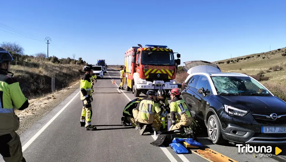 Atropello a un ciclista en la AV500