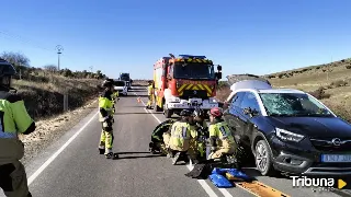 Atropello a un ciclista en la AV500