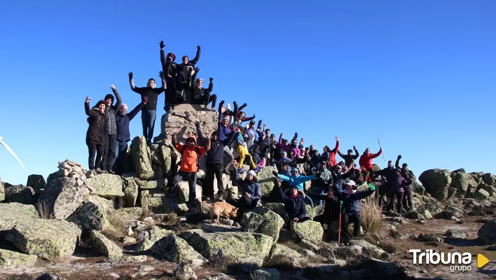 Éxito en la X Marcha al Cerro de Gorría desde Gallegos de Altamiros