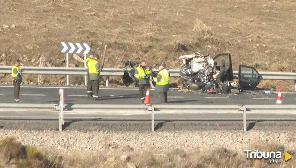 Dos fallecidos tras un accidente automovilístico en Tornadizos