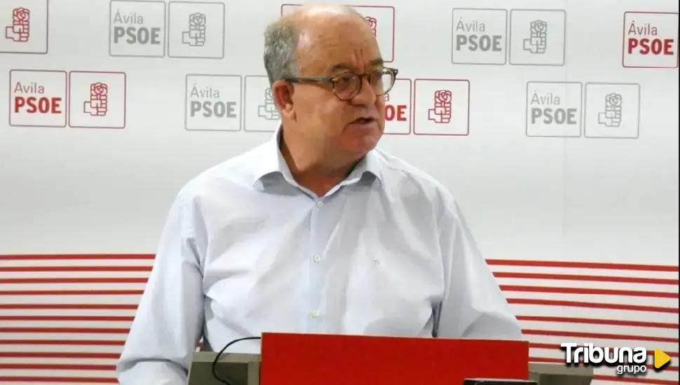 Jesús Caro, cabeza de lista de delegados de Ávila al Congreso Regional del PSOE