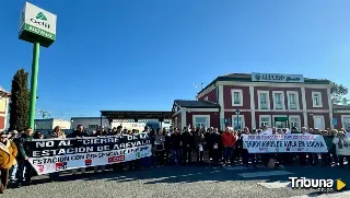 Arévalo grita contra el cierre de la estación de trenes