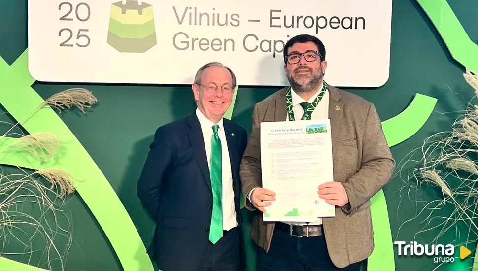 Ávila, reconocida en Lituania por sus avances como ciudad verde