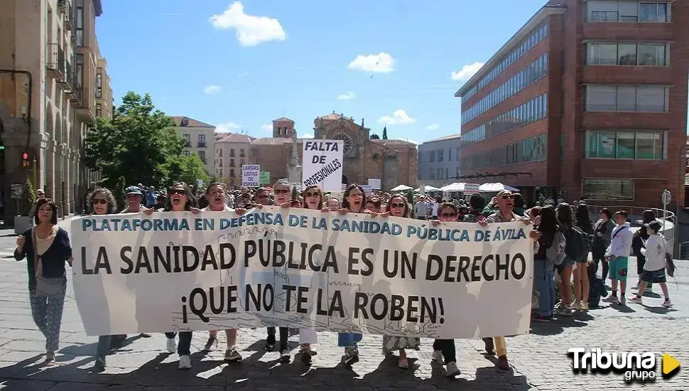 Manifestación en defensa de la sanidad pública el 15 de marzo