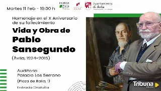 Homenaje a Pablo Sansegundo en el décimo aniversario de su fallecimiento