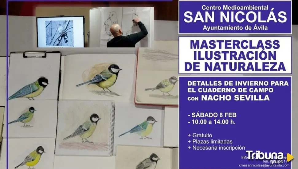 Nuevo taller gratuito de ilustración de naturaleza