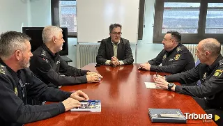 Tres nuevos inspectores en la Comisaría Provincial de Policía Nacional en Ávila