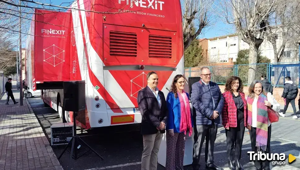 FINEXIT, el 'escape room' financiero de FP, se detiene en Ávila 