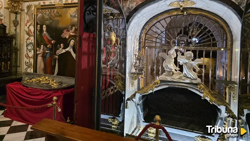 El estudio del sepulcro de Santa Teresa permitirá su reconstrucción facial 