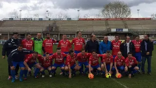 Veteranos del Real Ávila y Salamanca, fútbol de antes en la Ciudad Deportiva